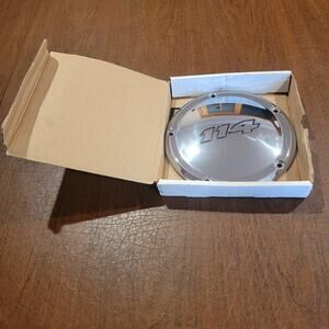 New Harley Davidson Chrome 114 Derby Cover part #25700389